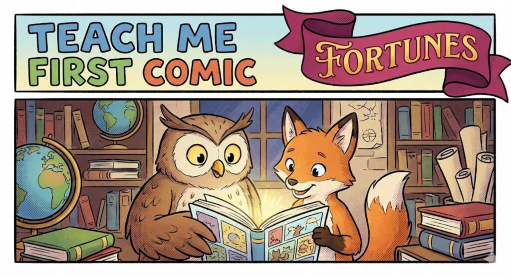 Teach Me First Comic